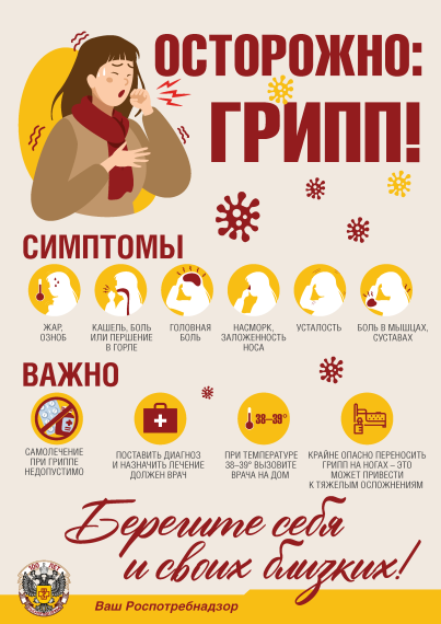 Инфографика по профилактике ОРВИ и коронавирусной инфекции.